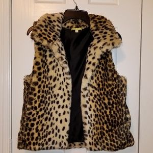 Gianni Bini Faux Fur Vest XS